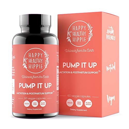 Foto 2 pulgar | Suplemento Pump It Up Lactation, 60 Unidades, Happy Healthy Hippie - Venta Internacional.