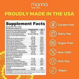 Foto 2 | Multivitamínico Maná Vitamins Evolved Liposomal 20 Vitaminas - Venta Internacional