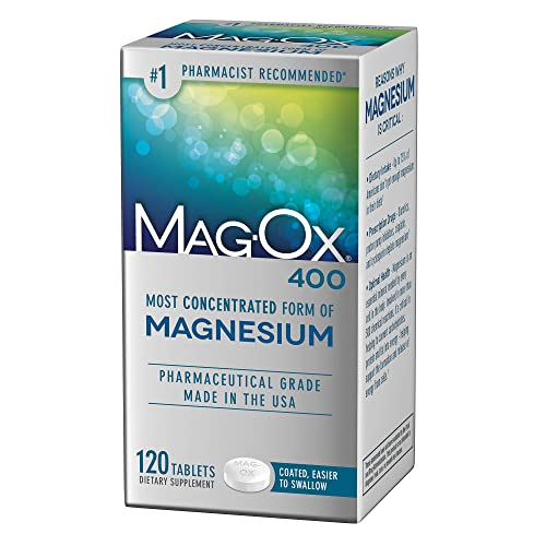 Foto 2 pulgar | Suplemento Mag-ox De Óxido De Magnesio 483 Mg 120 Comprimidos - Venta Internacional.