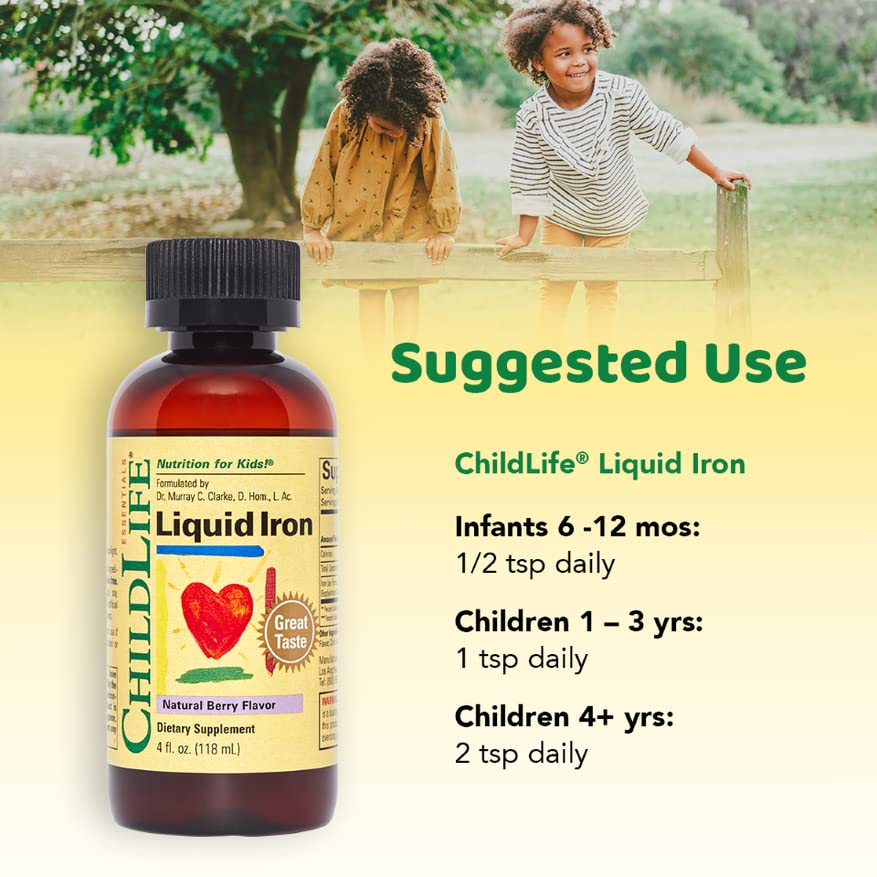 Foto 5 pulgar | Suplemento Childlife Essentials Liquid Iron Para Niños - Venta Internacional.