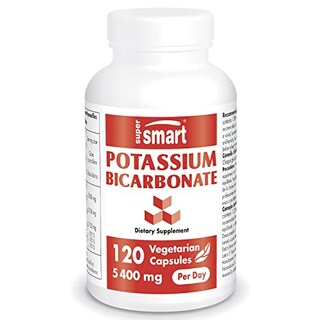 Foto 1 | Suplemento Supersmart De Bicarbonato De Potasio 5400 Mg 120 Cápsulas - Venta Internacional.