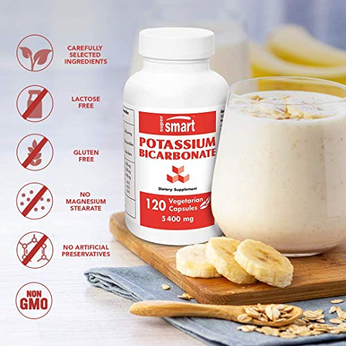 Foto 5 | Suplemento Supersmart De Bicarbonato De Potasio 5400 Mg 120 Cápsulas - Venta Internacional.