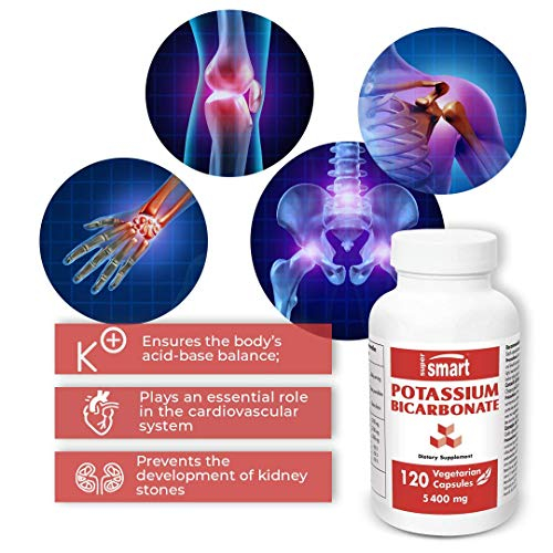 Foto 7 pulgar | Suplemento Supersmart De Bicarbonato De Potasio 5400 Mg 120 Cápsulas - Venta Internacional.