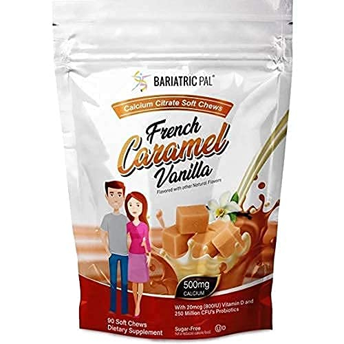 Foto 2 pulgar | Masticables Blandos Con Citrato De Calcio Bariatricpal 500 Mg Con Probióticos - Venta Internacional.
