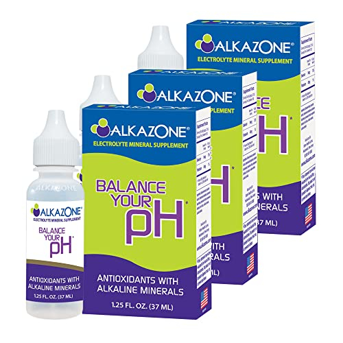 Dotes Alcalinas Alkazone Para Aumentar El Ph, 37 Ml, Paquete De 3 - Venta Internacional.
