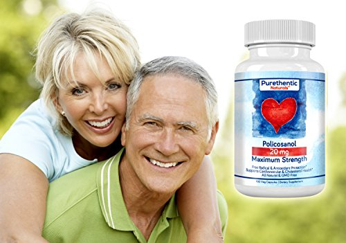 Foto 5 pulgar | Suplemento De Policosanol Purethentic Naturals 20 Mg 100 Vcaps - Venta Internacional.