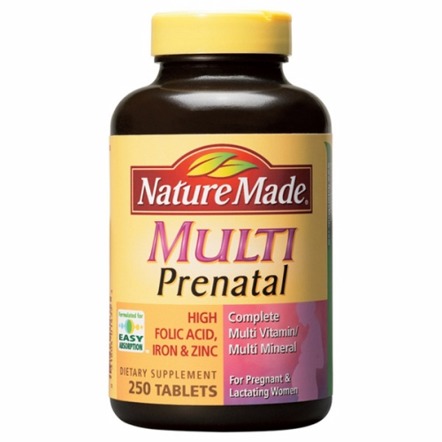 Foto 2 pulgar | Suplemento Nature Made Multi Prenatal, 250 Comprimidos (paquete De 2) - Venta Internacional.