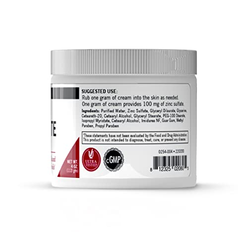Foto 2 | Crema Tópica Kirkman Con Sulfato De Zinc 10% Con Absorción Rápida 12 - Venta Internacional.