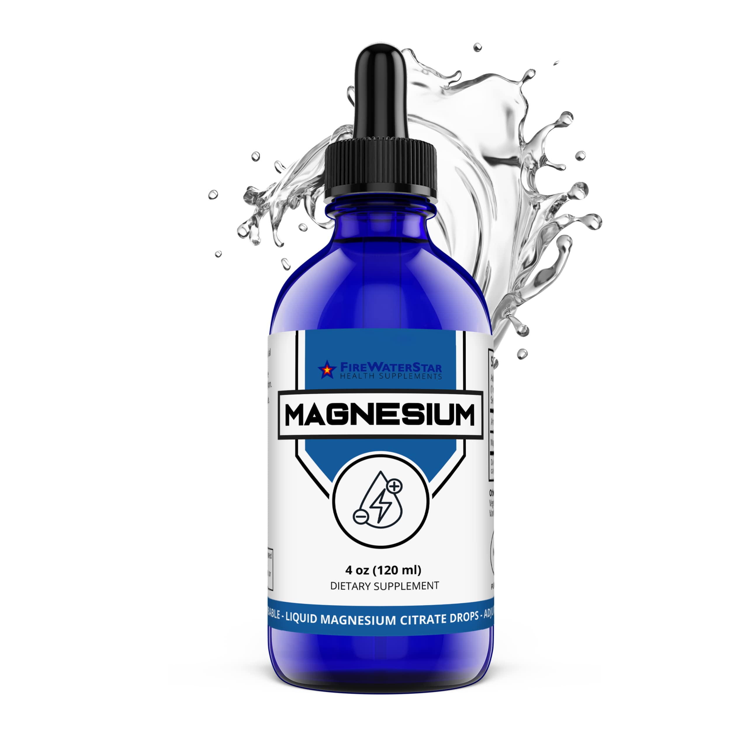 Foto 1 | Suplemento De Magnesio Líquido Firewaterstar 120 Ml 99% Puro - Venta Internacional.
