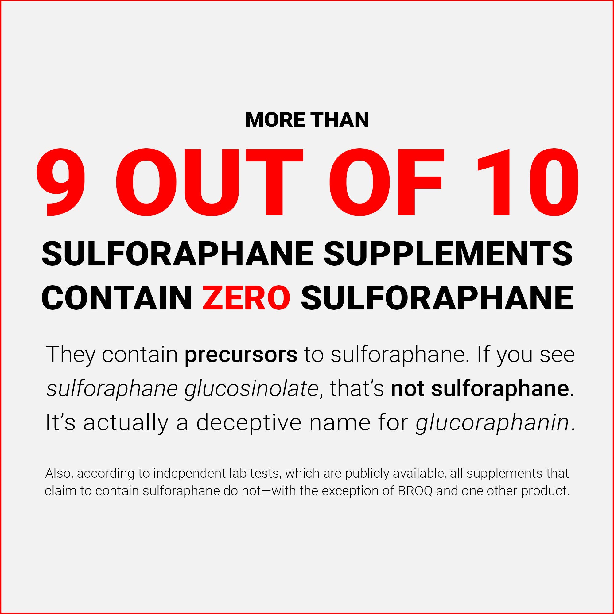 Foto 5 pulgar | Suplemento Broq Sulforaphane Gold Standard 2x Potency - Venta Internacional.