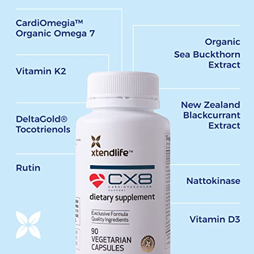 Foto 5 | Suplemento Xtend-life Cx8 Cardiovascular Support 90 Cápsulas - Venta Internacional.