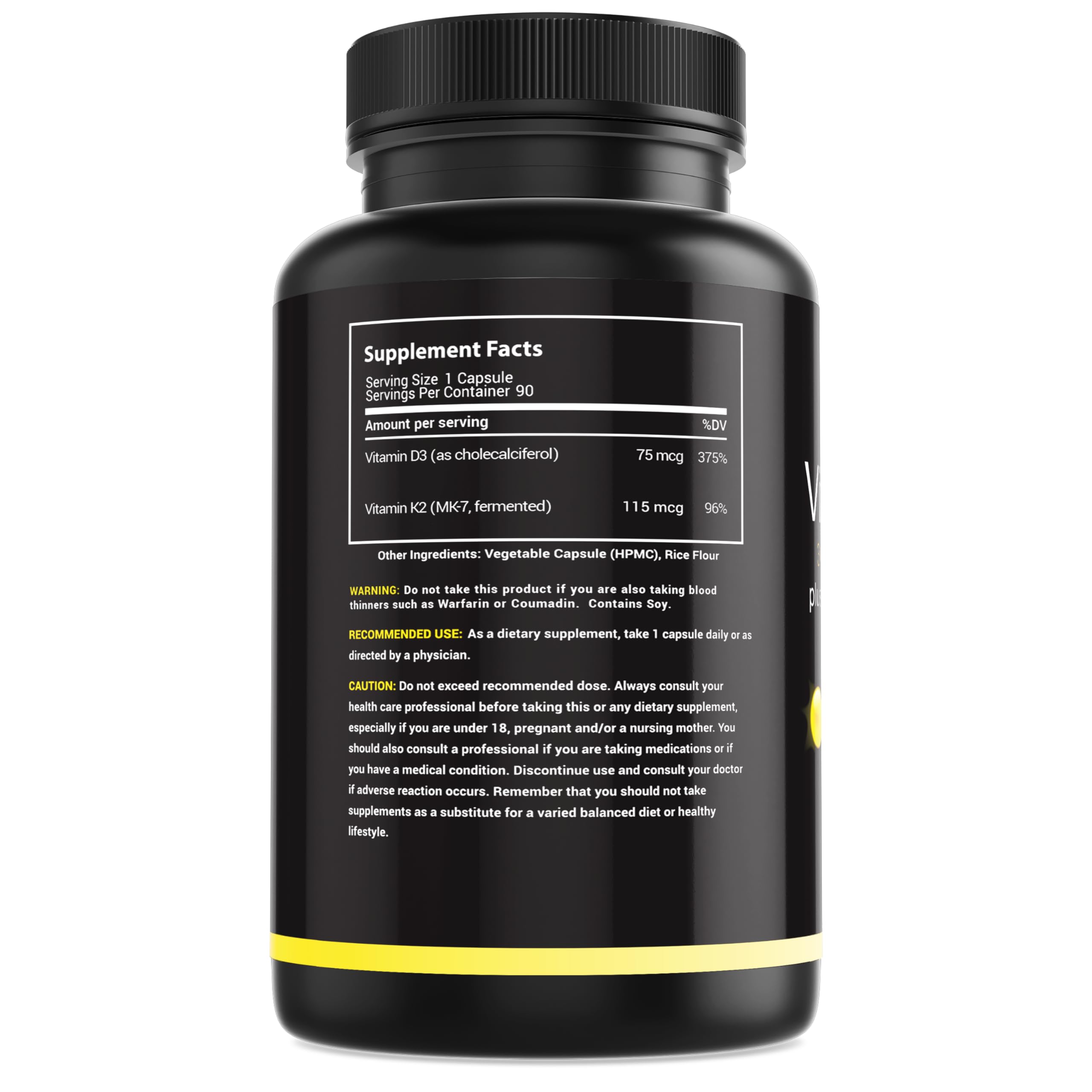 Foto 4 | Suplemento Maxx Labs De Vitamina D3 K2 De 3000 Ui Por Cápsula - Venta Internacional.