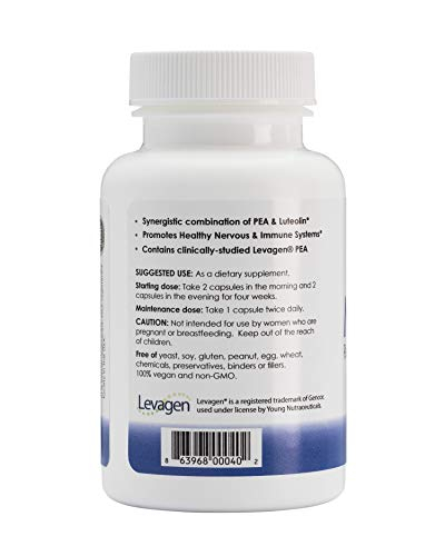 Foto 3 pulgar | Suplemento Mirica  Pea (palmitoiletanolamida) Y Luteolina 60 - Venta Internacional.