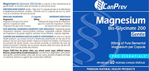 Foto 3 pulgar | Suplemento Canprev Bisglicinato De Magnesio 200 240 Cápsulas - Venta Internacional.