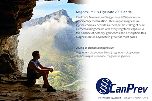 Foto 3 | Suplemento Canprev Bisglicinato De Magnesio 200 240 Cápsulas - Venta Internacional.