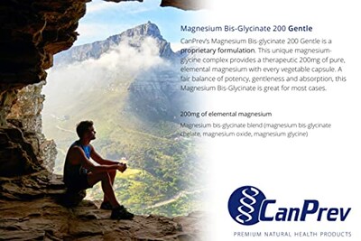 Foto 3 | Suplemento Canprev Bisglicinato De Magnesio 200 240 Cápsulas - Venta Internacional.