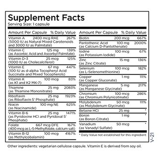Foto 5 | Complemente El Mantenimiento Metabólico: El Mejor Multivitamínico - Venta Internacional.