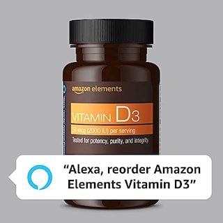 Foto 4 | Suplemento Amazon Elements De Vitamina D3 2000 Ui 180 Cápsulas Blandas - Venta Internacional.