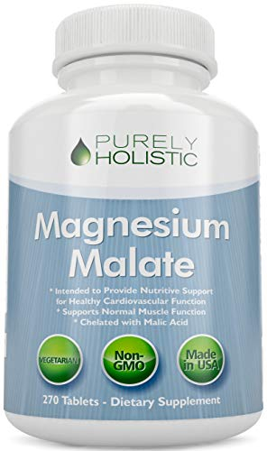 Foto 2 pulgar | Suplemento Puramente Holístico De Malato De Magnesio, 400 Mg X 270, Mesa - Venta Internacional.