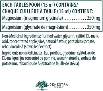 Foto 7 | Suplemento Líquido De Glicinato De Magnesio Genestra Brands, 450 Ml - Venta Internacional.