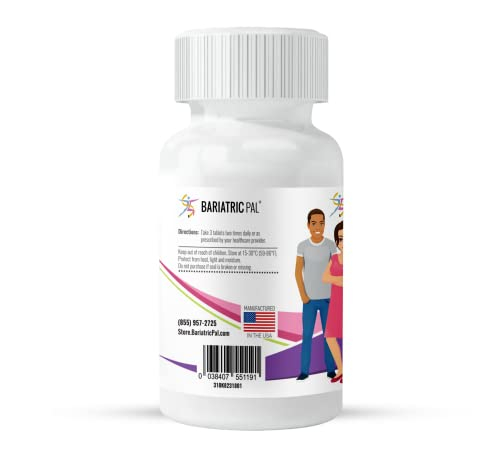 Foto 5 pulgar | Suplemento De Citrato De Calcio Bariatricpal Easy Swallow 600 Mg - Venta Internacional.