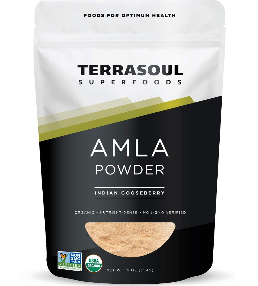 Foto 2 pulgar | Amla Berry Powder Terrasoul Superfoods Organic 454 G - Venta Internacional.