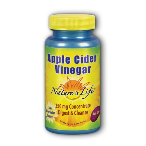 Foto 2 pulgar | Suplemento De Vinagre De Sidra De Manzana Nature's Life 100 Tabletas X2 - Venta Internacional.