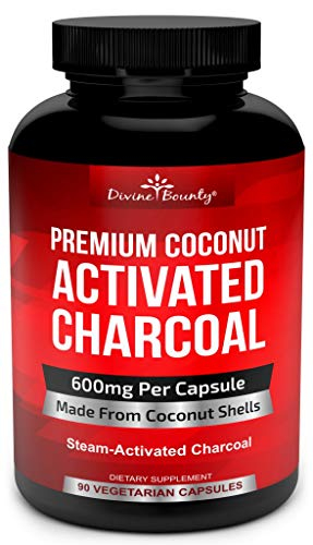 Foto 2 pulgar | Cápsulas De Carbón Activado Divine Bounty 600 Mg - 90 Cápsulas - Venta Internacional.
