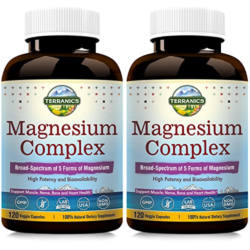 Foto 1 | Suplemento Terranics Magnesium Complex 240 Cápsulas - Venta Internacional.