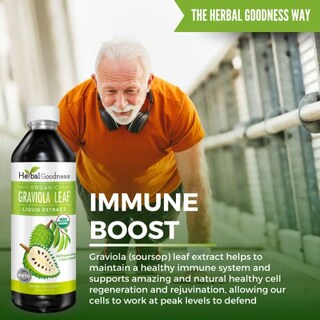 Foto 4 | Suplemento Herbal Extracto De Hoja De Graviola A Base De Hierbas 15 Veces 355 Ml - Venta Internacional.