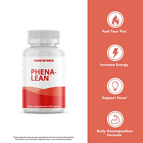 Foto 2 | Suplemento Anabolic Warfare Phena-lean Premier 60 Cápsulas - Venta Internacional.