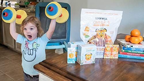 Foto 5 pulgar | Suplemento De Aceite De Pescado Omega 3 De Coromega Kids 650 Mg Con Vitamina D - Venta Internacional.