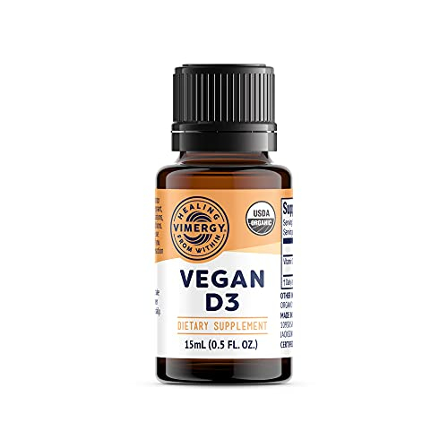 Foto 2 pulgar | Suplemento Vimergy De Vitamina D3 Vegana, 1000 Ui, 15 Ml, Orgánico - Venta Internacional.