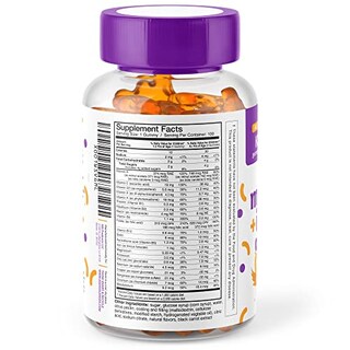 Foto 2 | Gomitas Multivitamínicas Squiggles Kids De 100 Unidades Con Hierro All-natura - Venta Internacional.