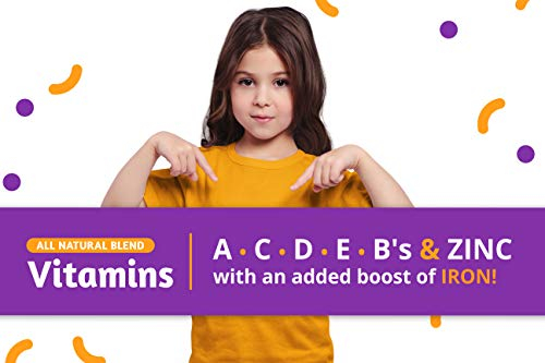 Foto 5 pulgar | Gomitas Multivitamínicas Squiggles Kids De 100 Unidades Con Hierro All-natura - Venta Internacional.