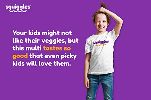 Foto 5 | Gomitas Multivitamínicas Squiggles Kids De 100 Unidades Con Hierro All-natura - Venta Internacional.