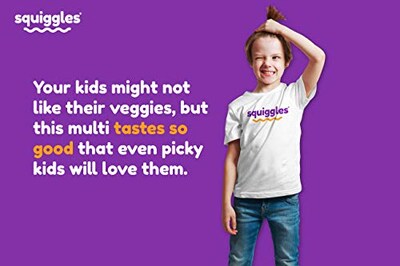 Foto 5 | Gomitas Multivitamínicas Squiggles Kids De 100 Unidades Con Hierro All-natura - Venta Internacional.