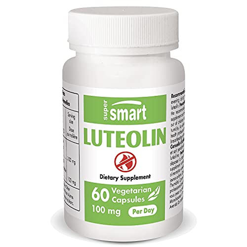 Foto 2 pulgar | Suplemento Supersmart Luteolin 100 Mg Con Extracto De Cacahuete - Venta Internacional.