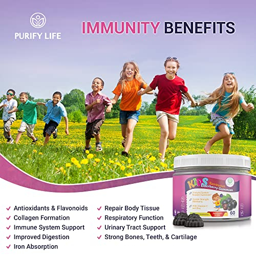 Foto 6 pulgar | Gomitas De Saúco Purify Life Sambucus Para Niños Con 60 Días De Cena - Venta Internacional.