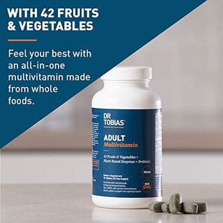 Foto 3 | Complemente Las Tabletas Multivitamínicas Para Adultos Del Dr. Tobias - Venta Internacional.