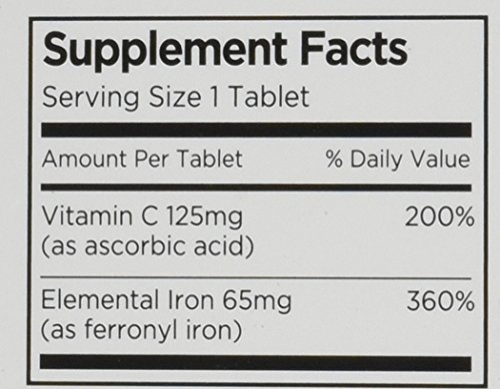 Foto 3 | Suplemento De Hierro Vitron-c, Tabletas De Alta Potencia, 60 Unidades (paquete De - Venta Internacional.