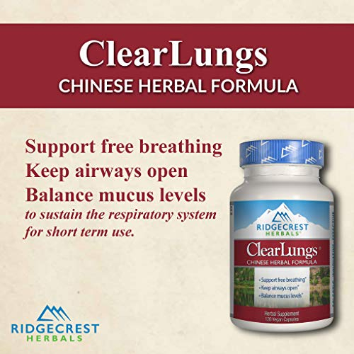 Foto 6 pulgar | Suplemento Ridgecrest Herbals Clearlungs 60 Cápsulas - Venta Internacional.