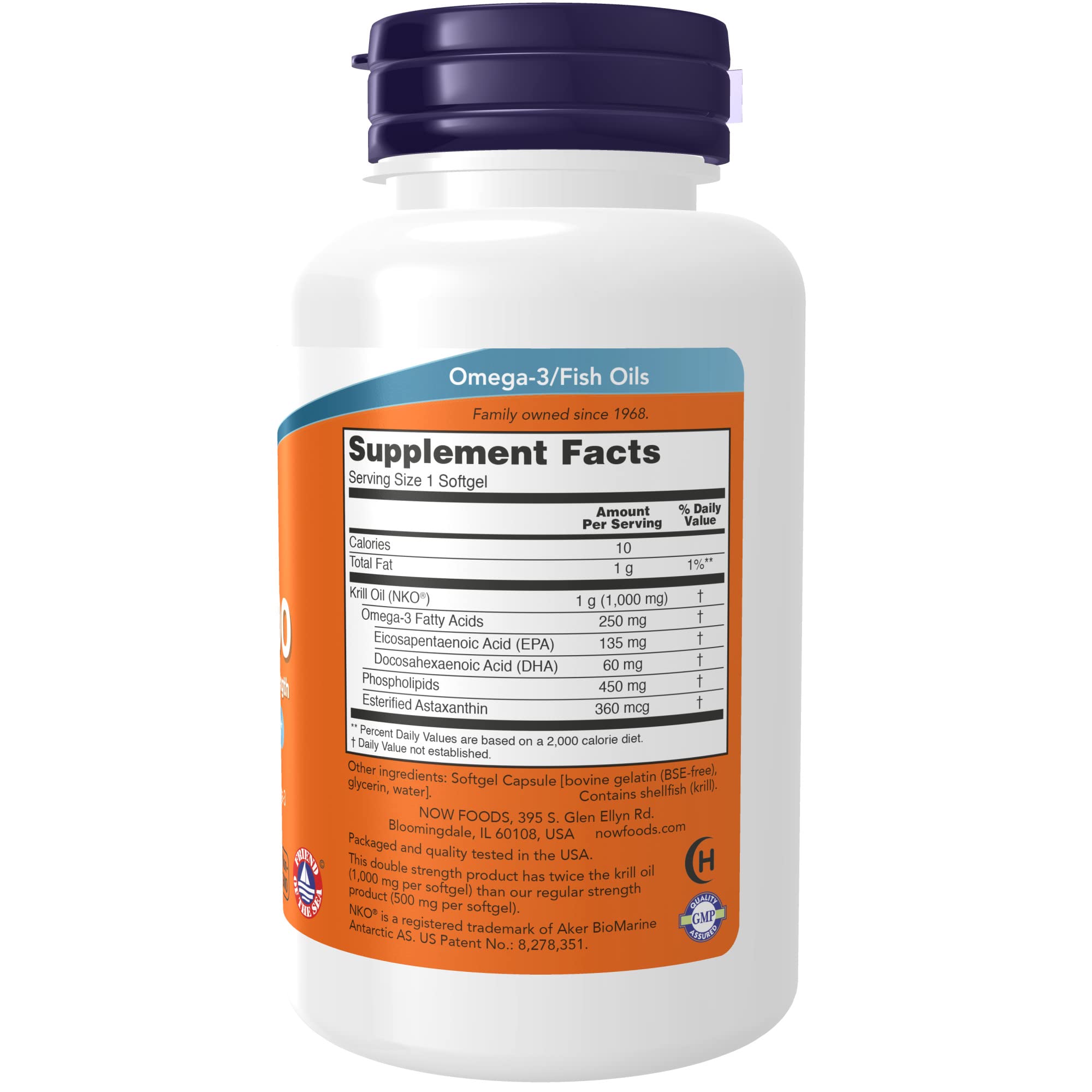 Foto 3 pulgar | Suplementa Now Neptune Krill Double Strength 1000 Mg - Venta Internacional.