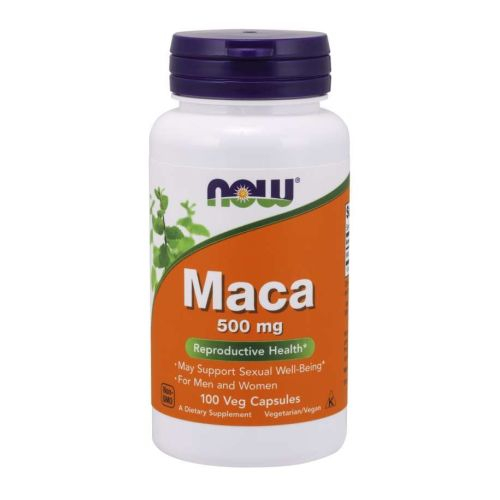 100 Cápsulas De Maca Supplement Now Foods Para El Bienestar Sexual - Venta Internacional.