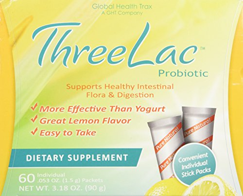 Foto 6 pulgar | Suplemento Global Health Trax Threelac Original, 60 Porciones - Venta Internacional.