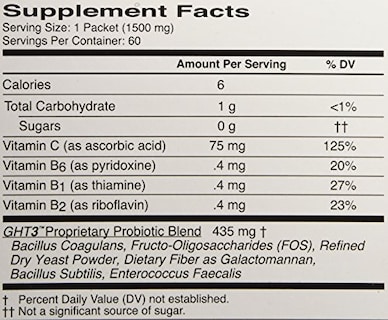 Foto 7 | Suplemento Global Health Trax Threelac Original, 60 Porciones - Venta Internacional.
