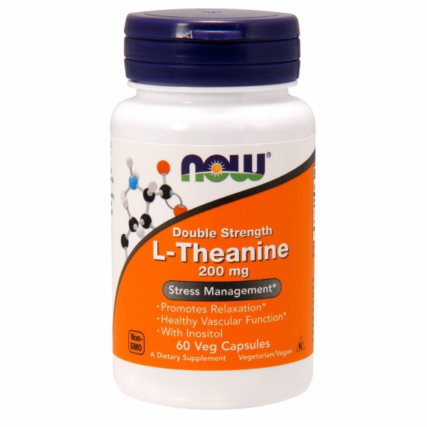 Foto 2 pulgar | L-teanina Supplement Now Foods 200 Mg 60 Vcaps (paquete De 2) - Venta Internacional.