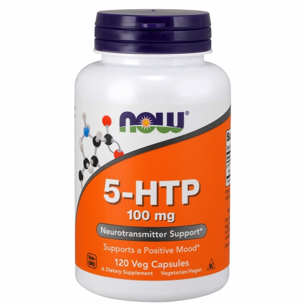 Foto 2 pulgar | Supplement Now Foods 5-htp 100 Mg 120 Vcaps (paquete De 2) - Venta Internacional.