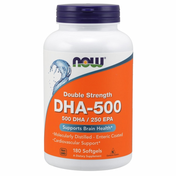Foto 2 pulgar | Supplement Now Foods Dha-500 De Doble Concentración, 180 Cápsulas Blandas - Venta Internacional.
