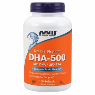 Foto 1 | Supplement Now Foods Dha-500 De Doble Concentración, 180 Cápsulas Blandas - Venta Internacional.